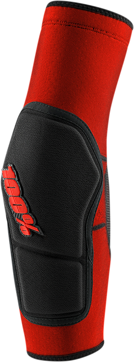 PROTECTORES DE CODOS 100% RIDECAMP ROJO/NEGRO