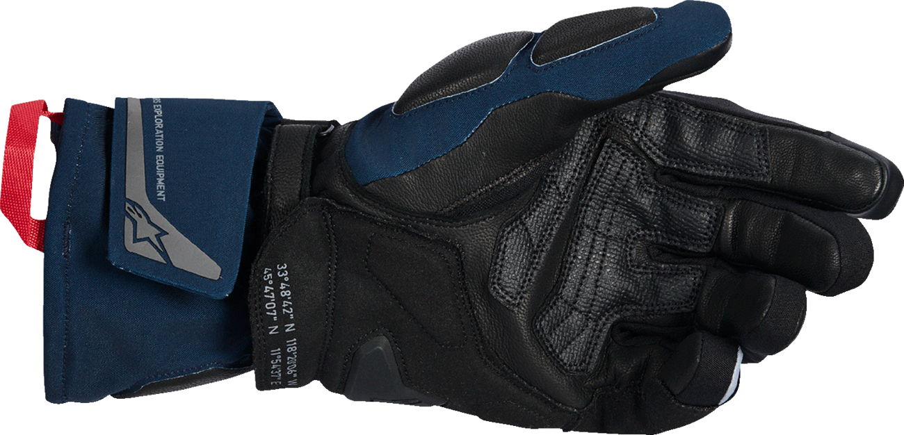 GUANTES ALPINESTARS WT-8 GORE-TEX NEGRO/AZUL