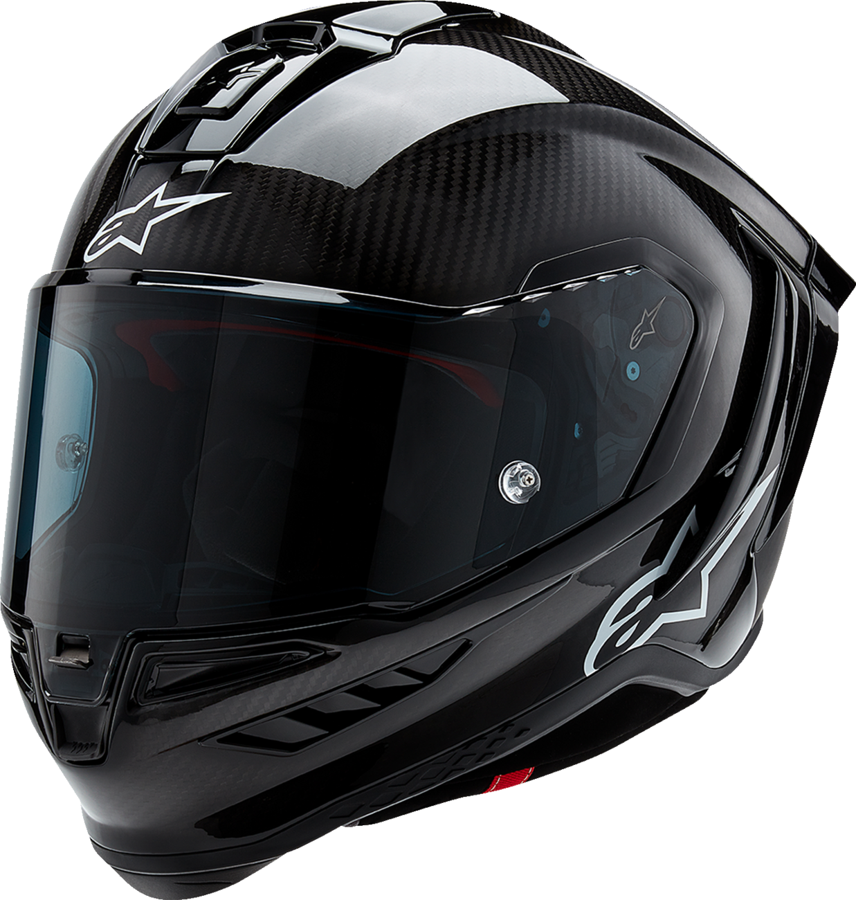 CASCO INTEGRAL ALPINESTARS SUPERTECH R10 CARBONO NEGRO MATE Y GRIS