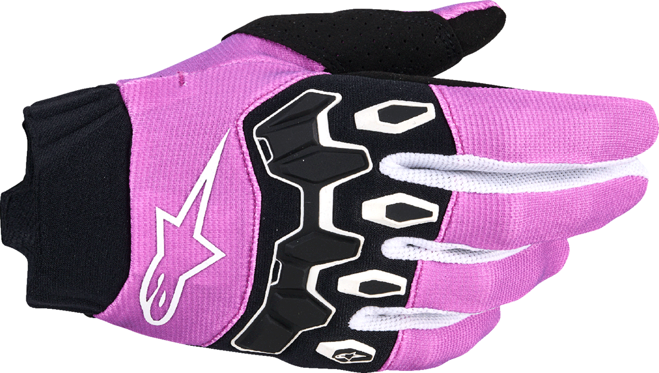 GUANTES PARA DAMA ALPINESTARS STELLA FULL BORE V2 AMARILLO/BLANCO/NEGRO