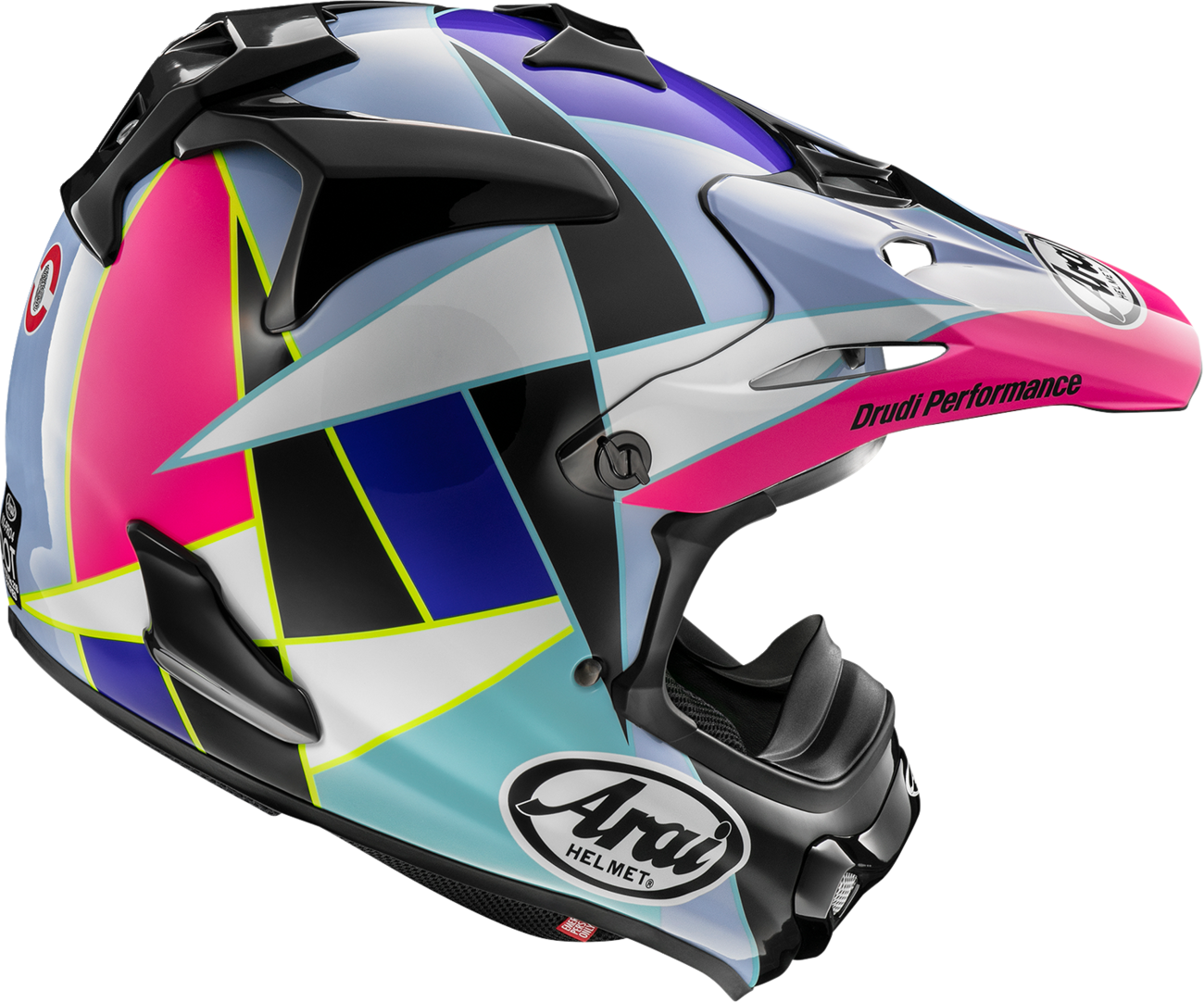 CASCO MOTOCROSS ARAI VX-PRO4 FRAGMENT MULTICOLOR