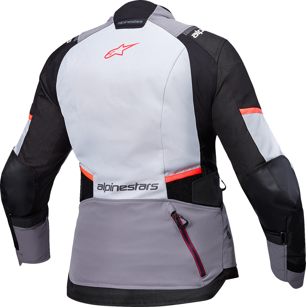 CHAQUETA ALPINESTARS STELLA ANDES V4 DRYSTAR GRIS OSCURO/GRIS/AZUL/CORAL PARA DAMA
