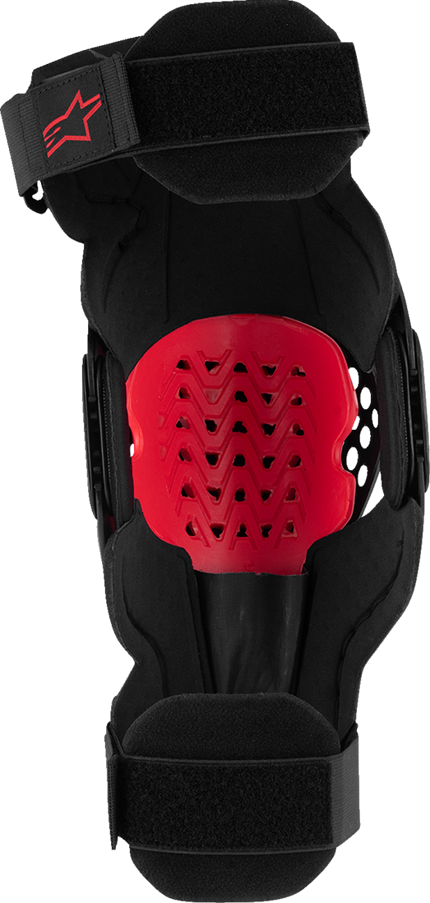 RODILLERAS ALPINESTARS SX-1 PLASMA NEGRO/ROJO/GRIS