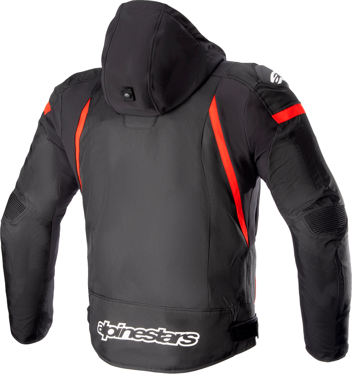 CHAQUETA IMPERMEABLE ALPINESTARS ZACA NEGRO/ROJO/BLANCO