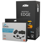 Cardo Packtalk Edge: Intercomunicador Moto Avanzado, Audio JBL, Kit Segundo Casco