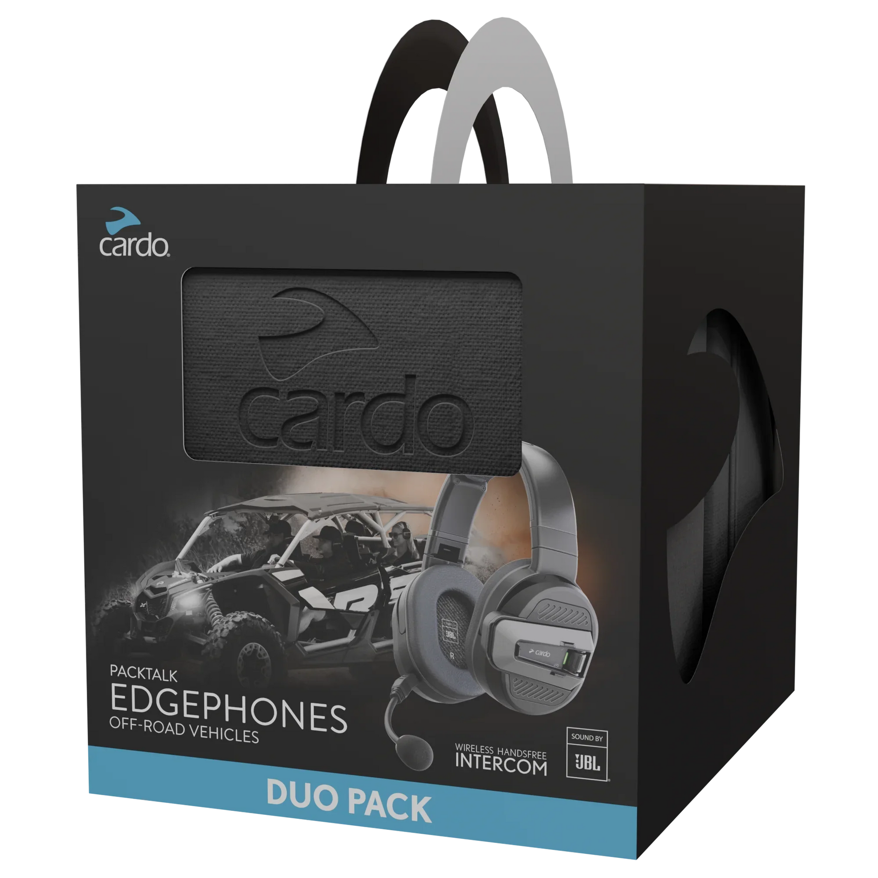 Auriculares Inalámbricos Cardo Packtalk Edgephones ORV: Comunicación Superior para Todoterreno