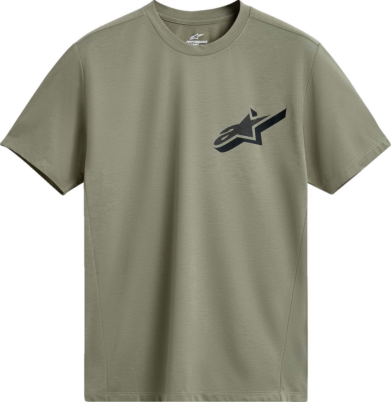 CAMISETA ALPINESTARS ATTRITION PERFORMANCE VERDE CLARO/NEGRO