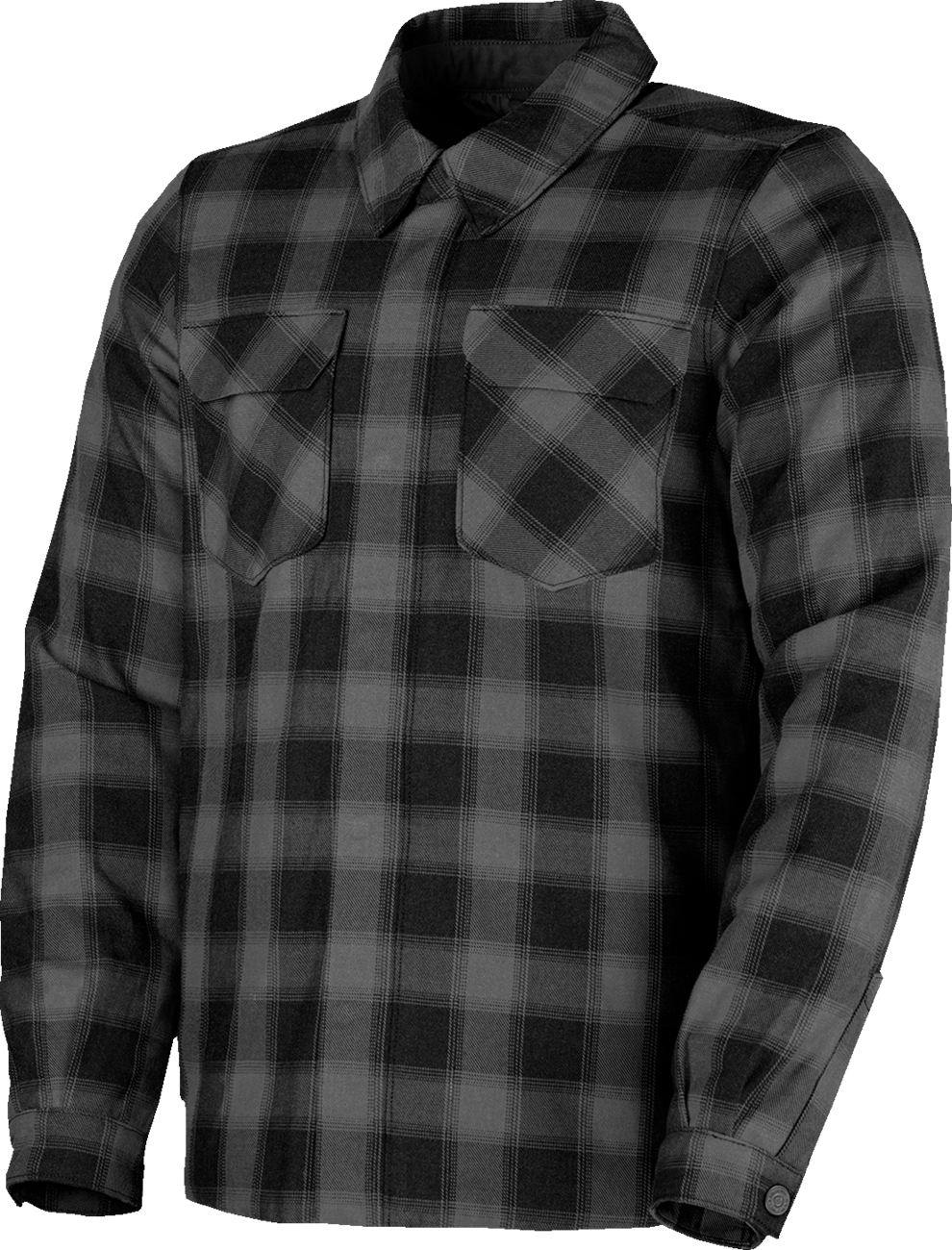 CHAQUETA ICON FALLBLOCK FLANNEL NEGRO