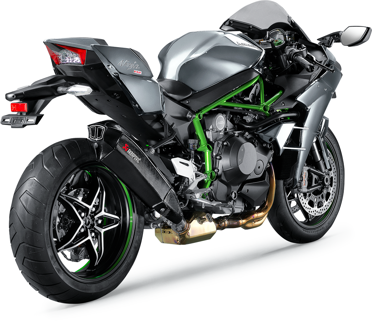 ESCAPE SLIP-ON AKRAPOVIC NINJA H2 2015-2017