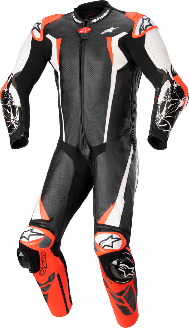 MONOTRAJE DE CUERO ALPINESTARS RACING ABSOLUTE V2 BWR