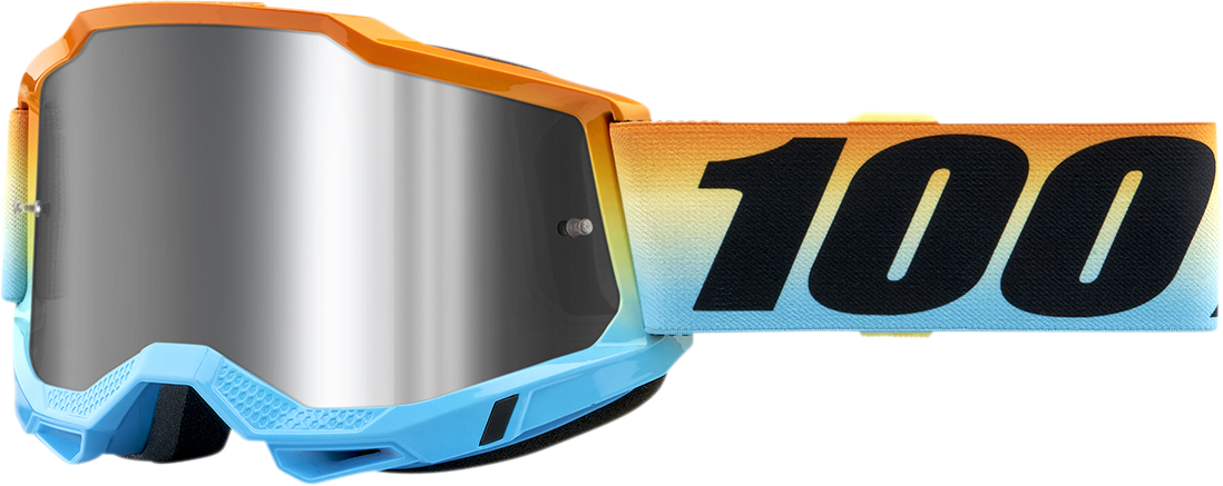 GAFAS 100% ACCURI 2 AMANECER LENTE ESPEJO PLATEADO