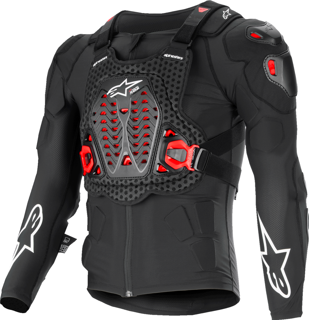 CHAQUETA PROTECTORA ALPINESTARS BIONIC XTR PLASMA NEGRO/ROJO/BLANCO