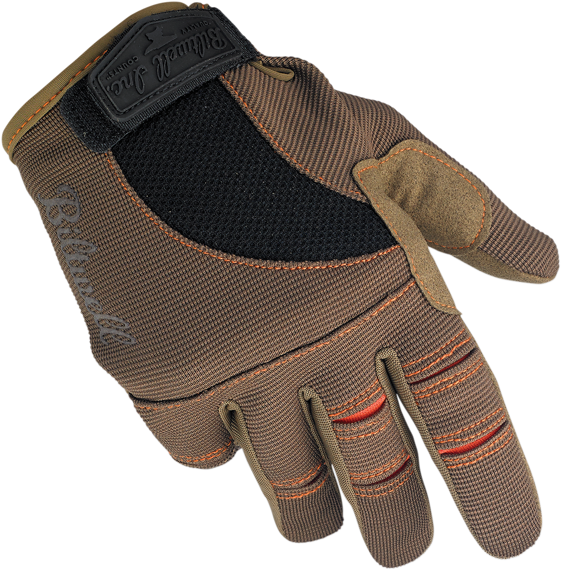 GUANTES MOTO BILTWELL MOTO GUANTES MARRÓN/NARANJA