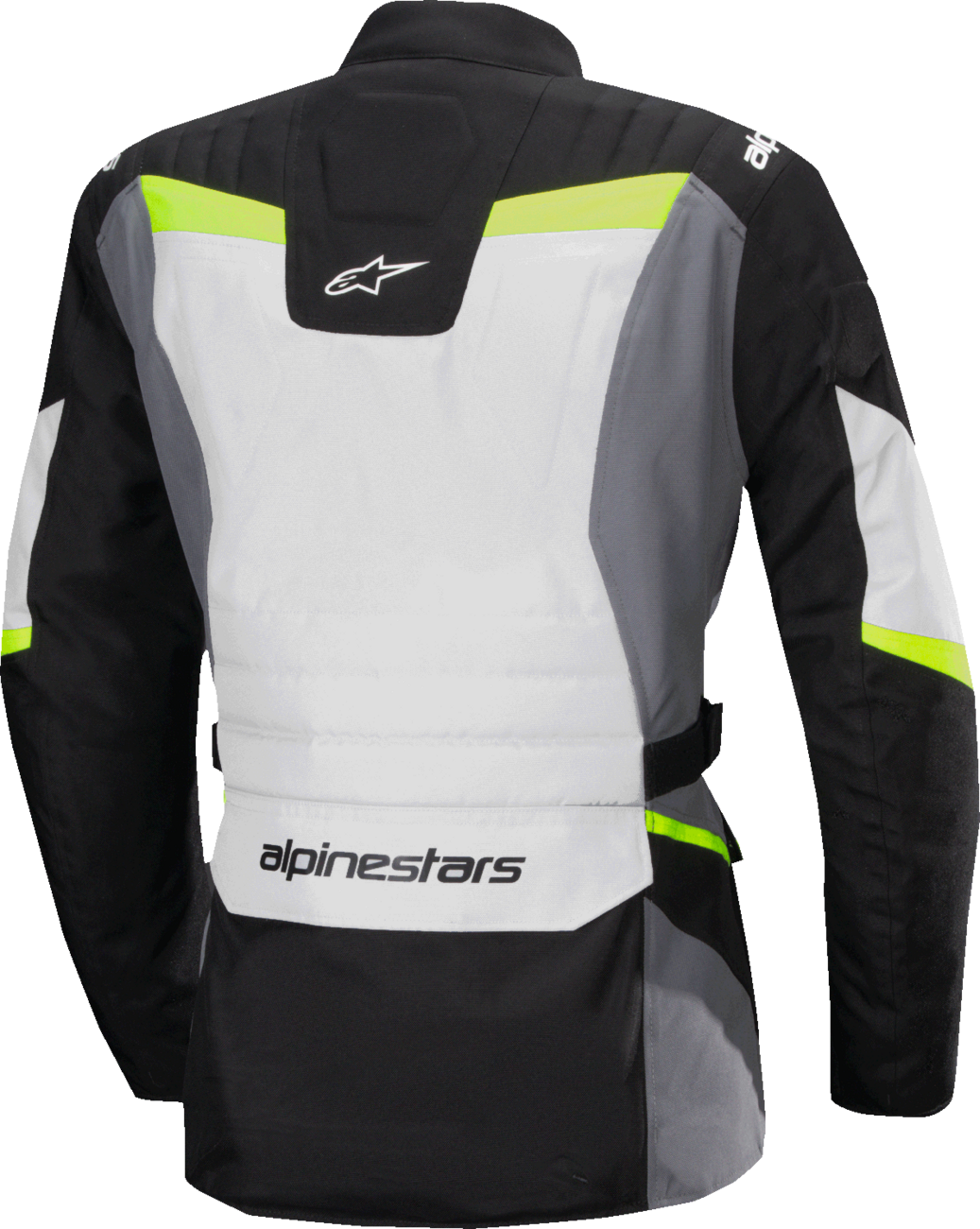 CHAQUETA ALPINESTARS STELLA ST-1 IMPERMEABLE GRIS/NEGRO/AMARILLO PARA DAMA