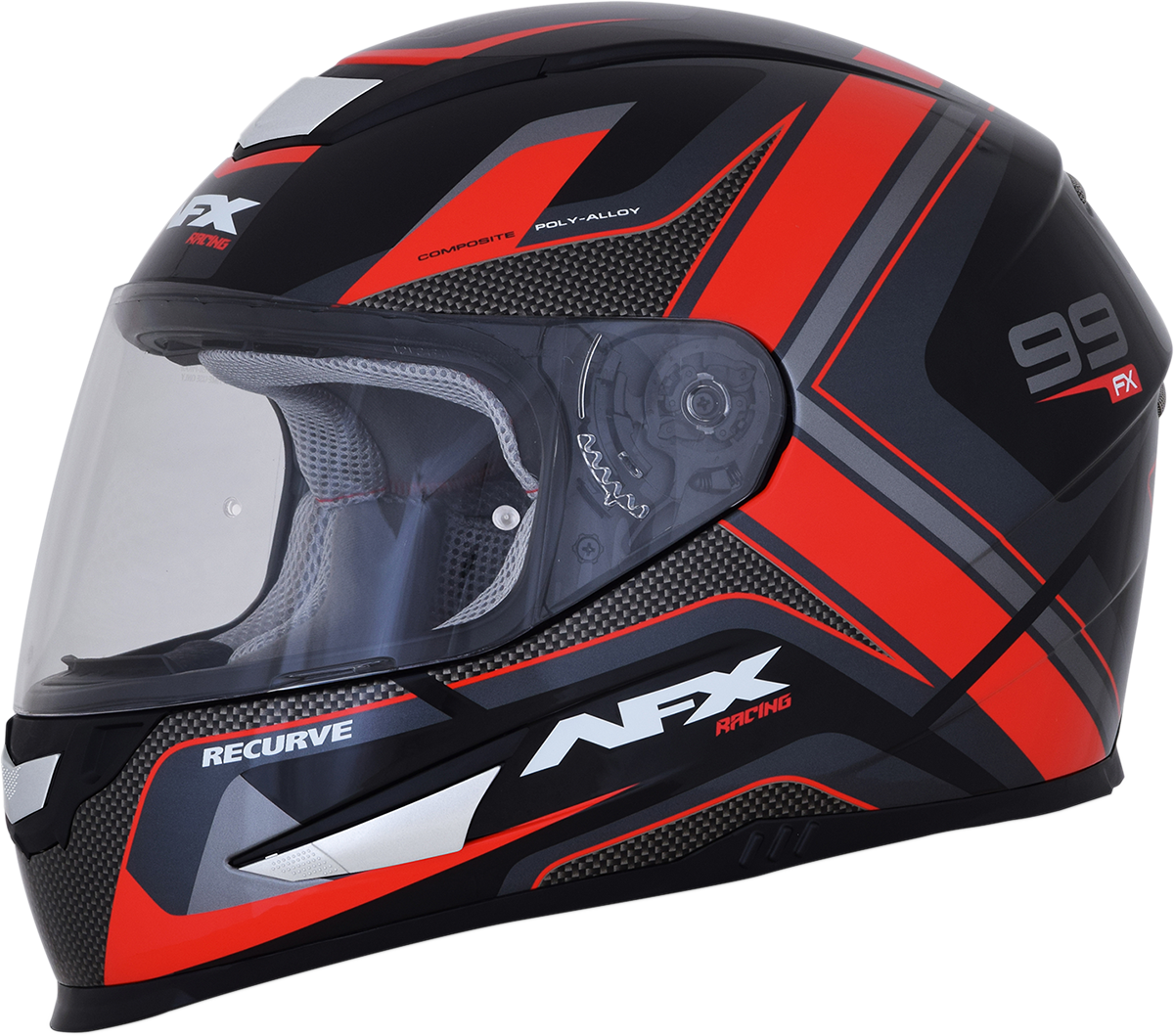 CASCO INTEGRAL ARAI FX99 NEGRO/ROJO