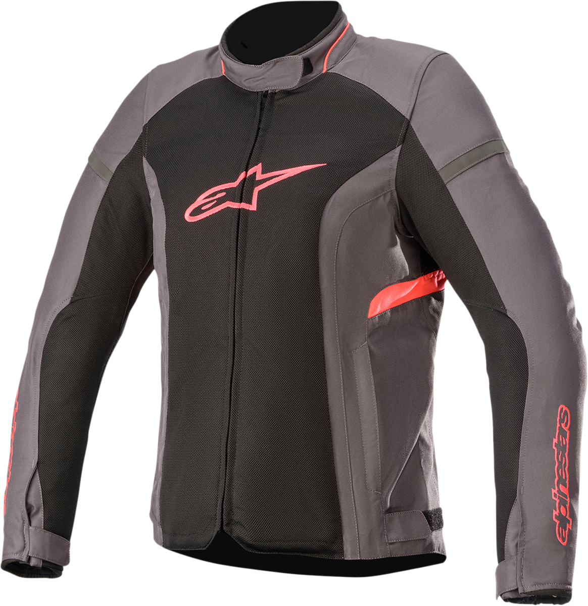 CHAQUETA ALPINESTARS STELLA T-KIRA V2 AIRE NEGRO/GRIS/ROSA PARA DAMA