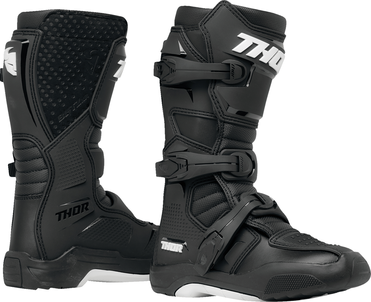 BOTAS JUVENILES THOR BLITZ XR NEGRO/BLANCO