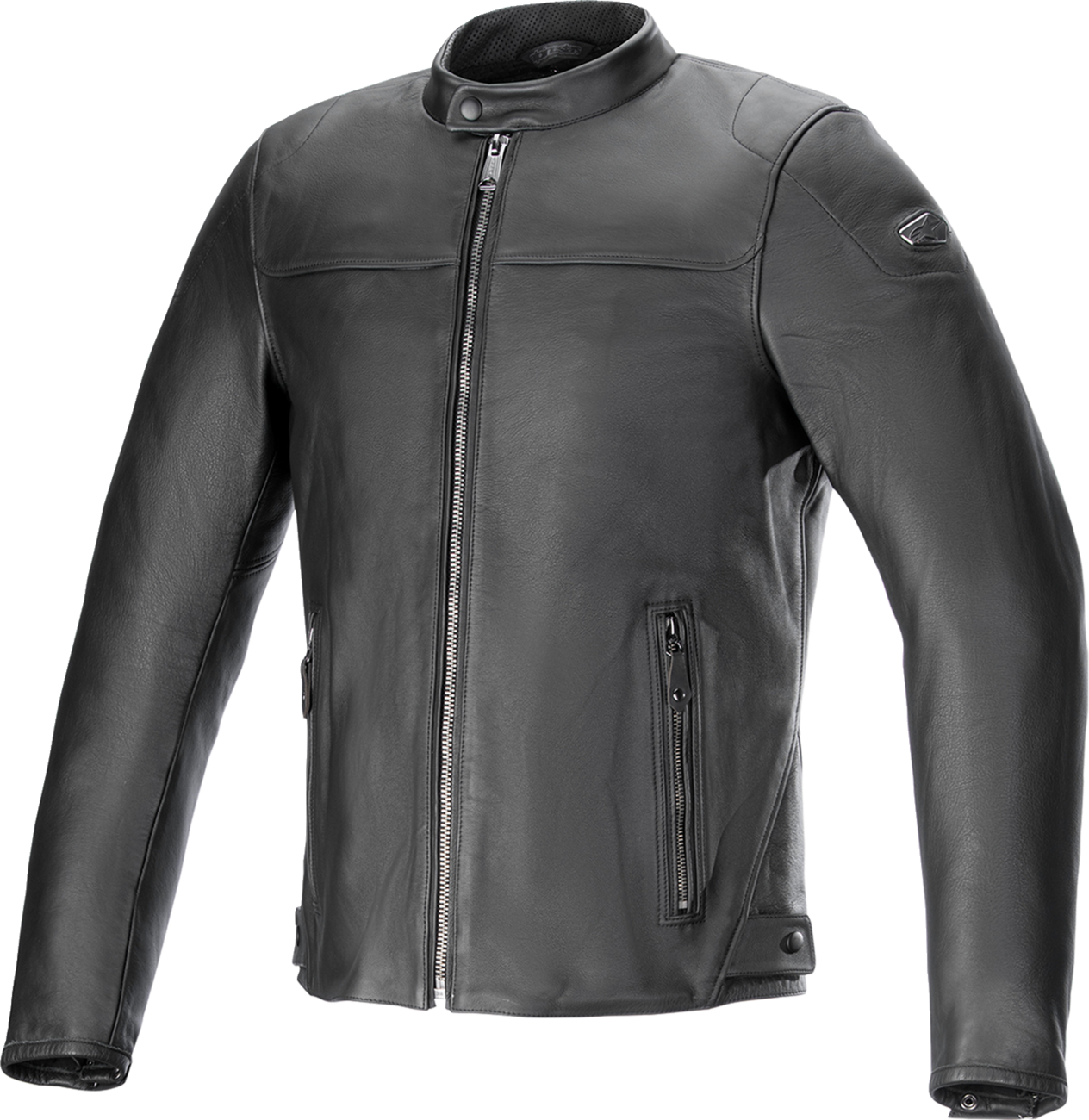 CHAQUETA DE CUERO ALPINESTARS BLACKTRACK NEGRO