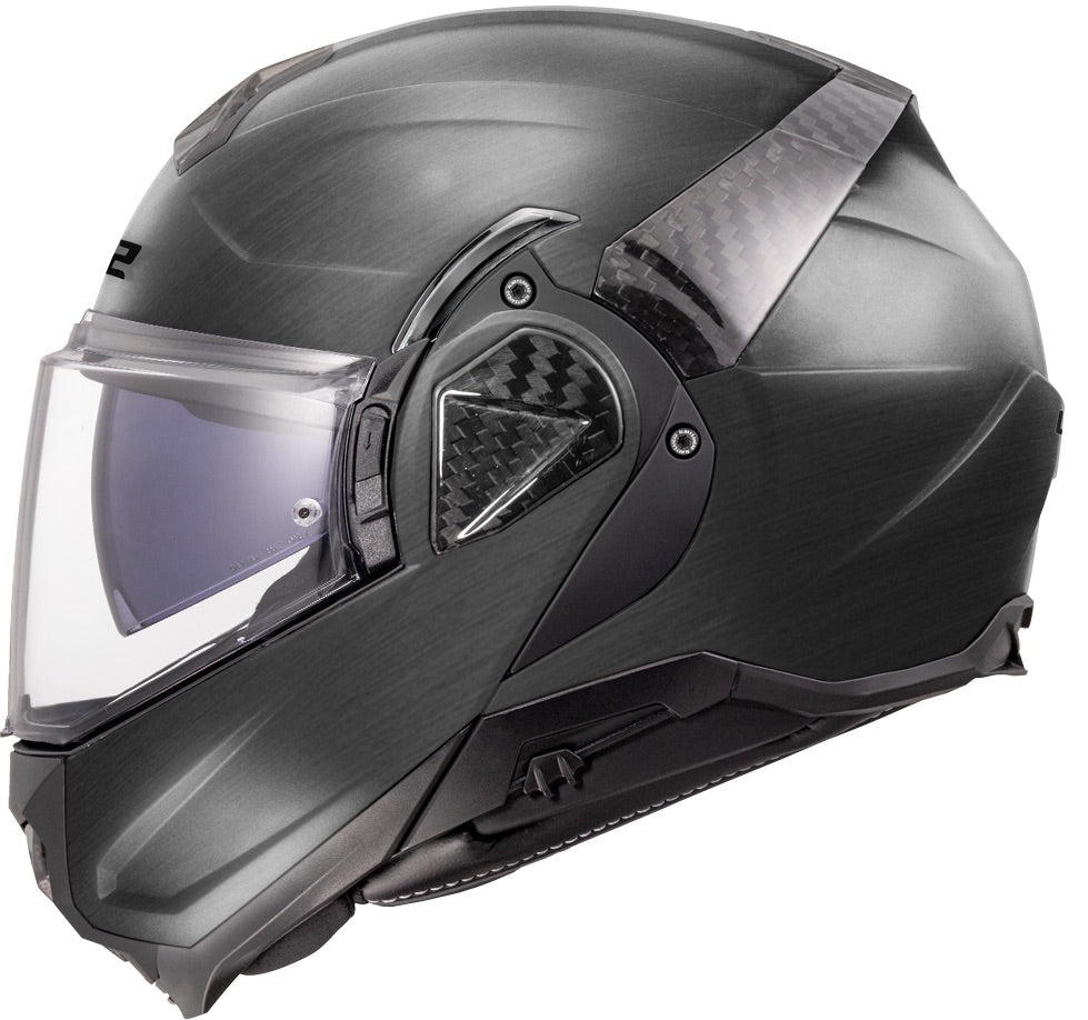 CASCO MODULAR LS2 ADVANT II JEANS GRIS BRILLANTE
