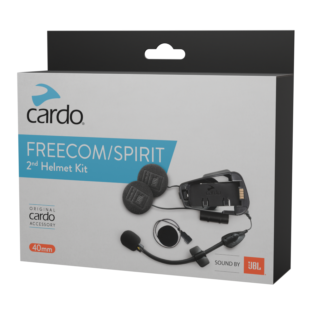 Kit Audio JBL Cardo Freecom Spirit Casco Adicional Sonido Premium Moto