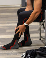Calcetines EVS Sports TUG Fusion: Soporte Rodilla, Agarre Trac, Ventilación Lycra