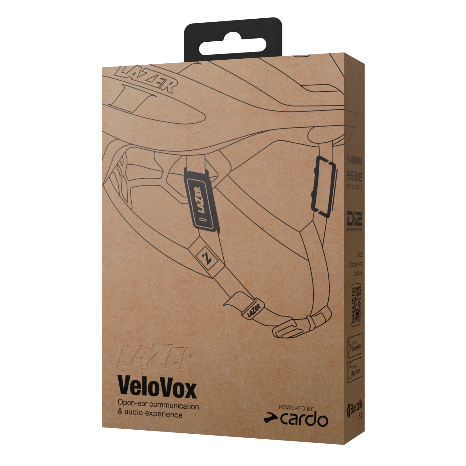 Lazer VeloVox Cardo: Sistema Comunicación Ciclismo Avanzado Experiencia Inmersiva