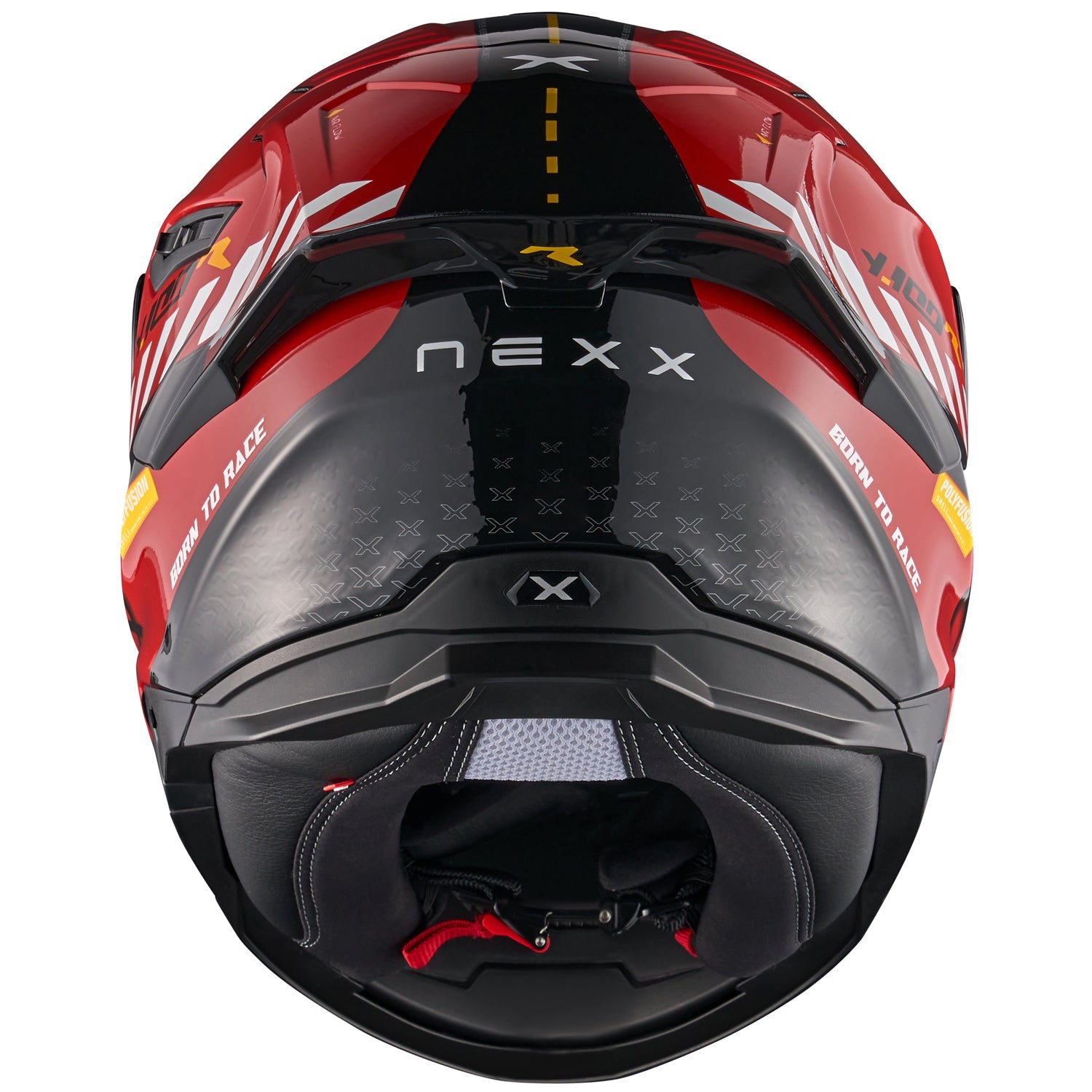 Casco Integral NEXX Y.100 RACER FADE Deportivo con PINLOCK, Visores Duales, Alta Seguridad y Aerodinámica