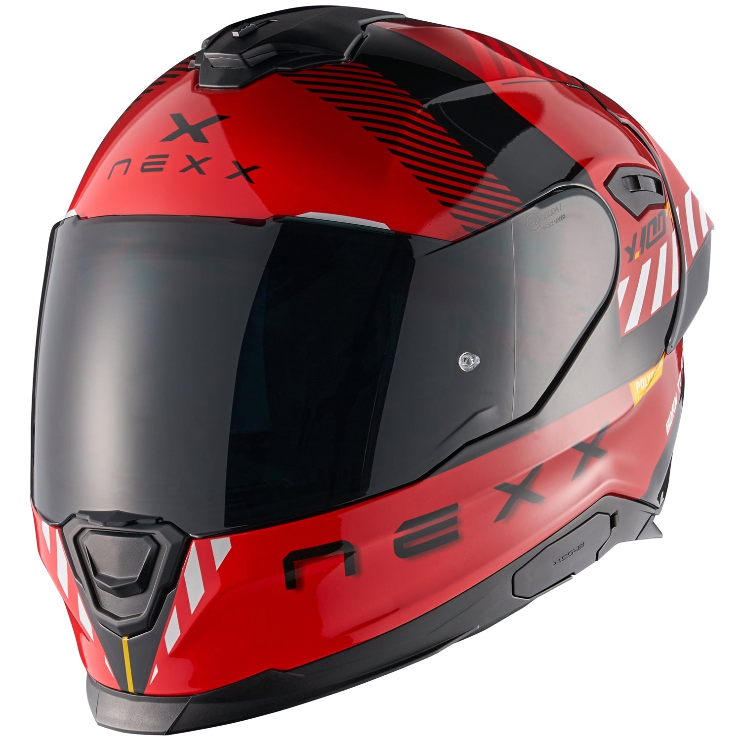 Casco Integral NEXX Y.100 RACER FADE Deportivo con PINLOCK, Visores Duales, Alta Seguridad y Aerodinámica