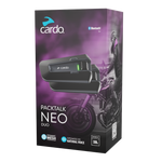 Cardo Packtalk Neo Intercomunicador Moto DMC Bluetooth Audio Premium Piloto Grupo