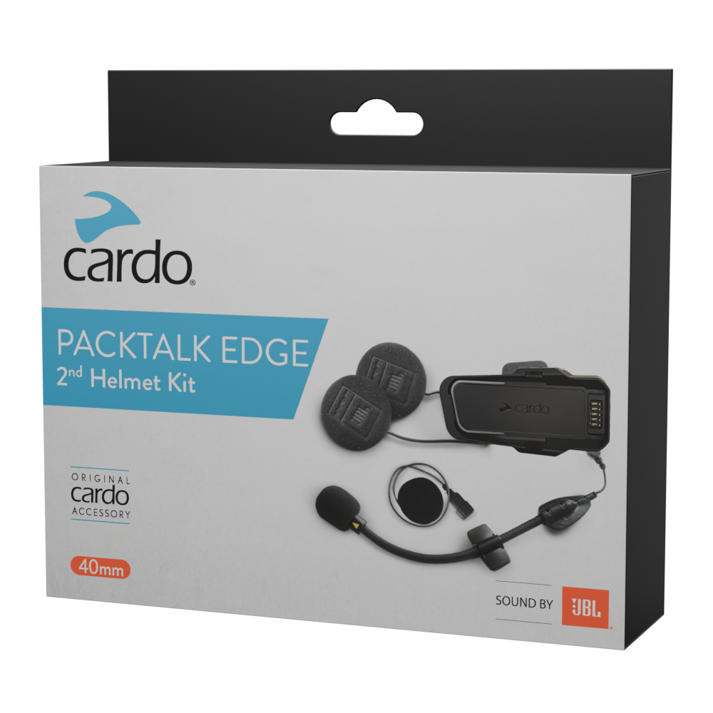 Kit de Segundo Casco Cardo Packtalk Edge/Pro con Sonido JBL Premium