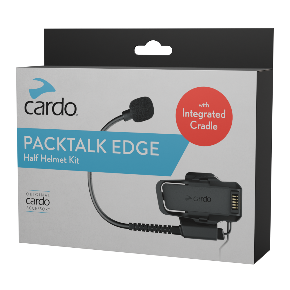 Kit de Audio Cardo PACKTALK PRO/EDGE para Cascos Abiertos Fácil Instalación