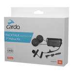 Kit Casco Adicional Cardo Packtalk Outdoor JBL: Sonido Premium, Micrófono, Montaje Rápido