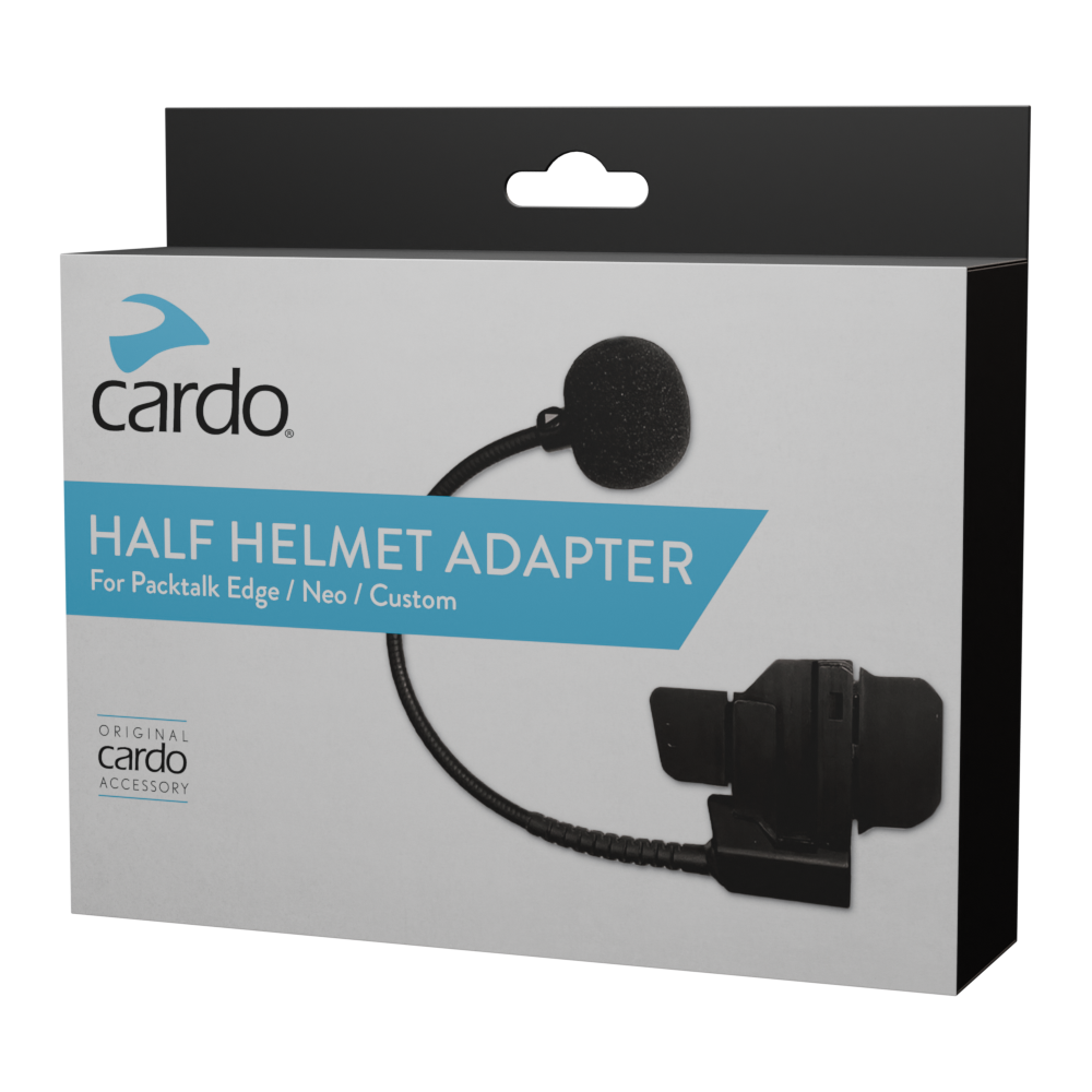 Adaptador Cardo Packtalk PRO Edge Neo para Casco Abierto | Comunicación Moto Esencial