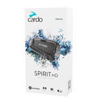 Cardo Spirit HD Intercomunicador Moto Bluetooth Audio Nítido Alta Definición Comunicación Manos Libres