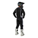 Maillot Troy Lee Designs GP Air Rhythm Negro: Ventilación Superior para Motocross y Enduro