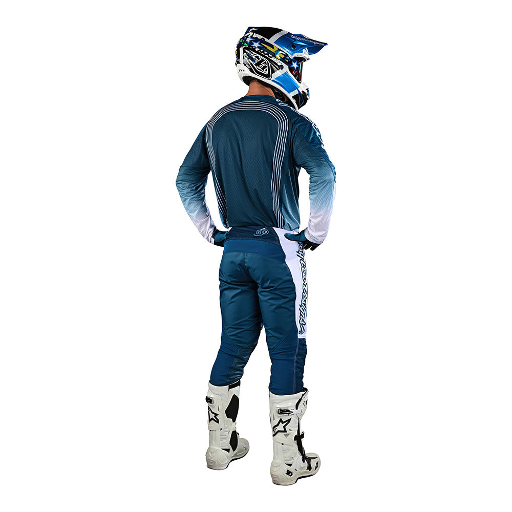 Pantalones Motocross Troy Lee Designs GP Air Rhythm Ventilados Duraderos Azul Pizarra
