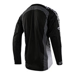 Maillot Troy Lee Designs GP Air Rhythm Negro: Ventilación Superior para Motocross y Enduro