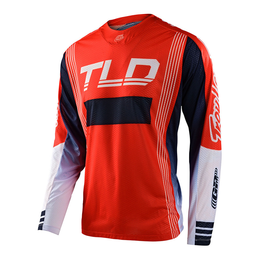 Maillot Troy Lee Designs GP Air Rhythm Naranja Transpirable Moto Enduro