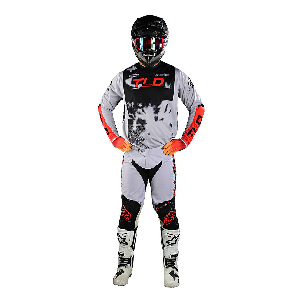 Maillot Troy Lee Designs GP Astro MX Enduro: Rendimiento Superior Gris Naranja