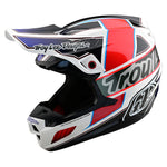 Casco Compuesto Troy Lee Designs SE5 con MIPS: Máxima Protección Off-Road Blanco/Negro