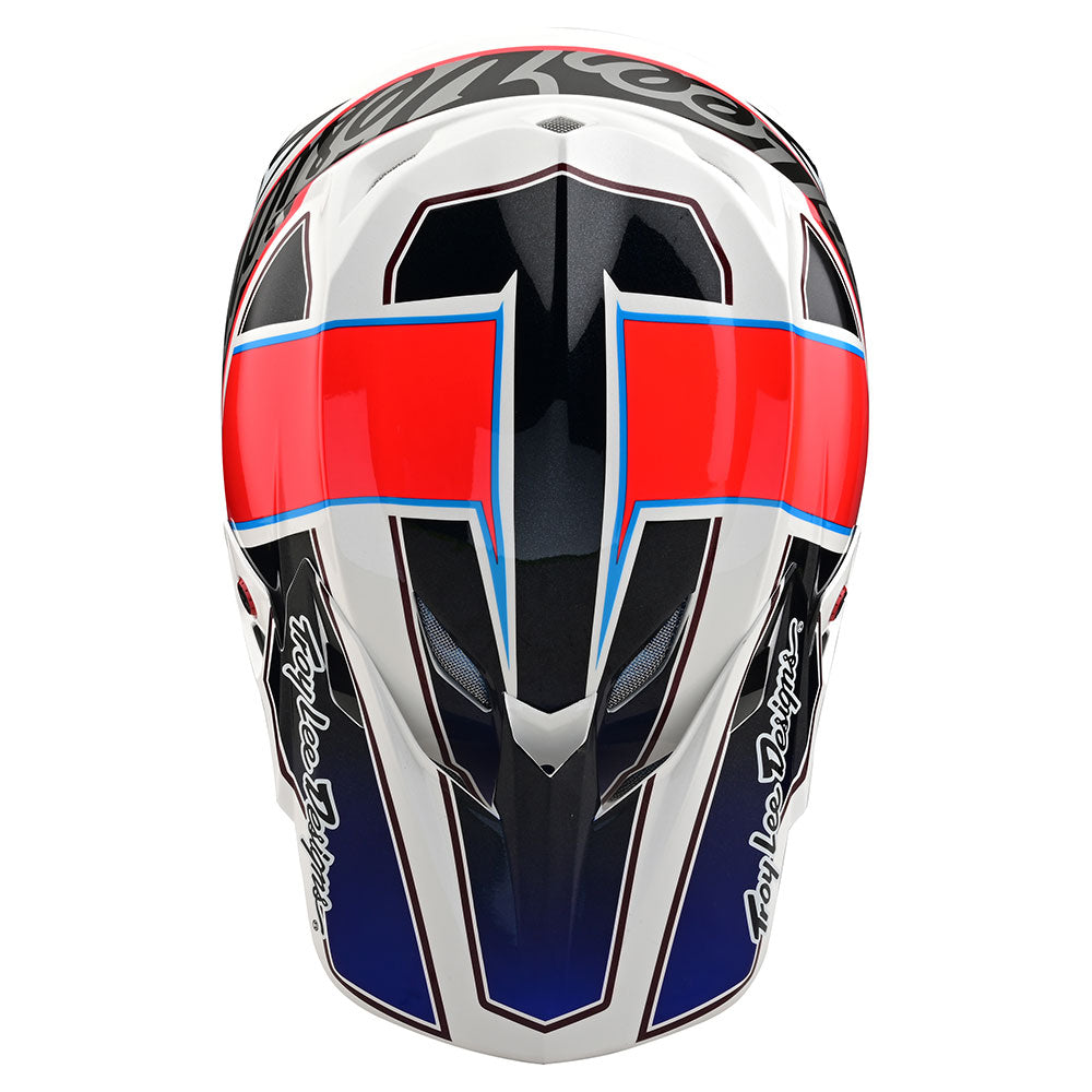 Casco Compuesto Troy Lee Designs SE5 con MIPS: Máxima Protección Off-Road Blanco/Negro