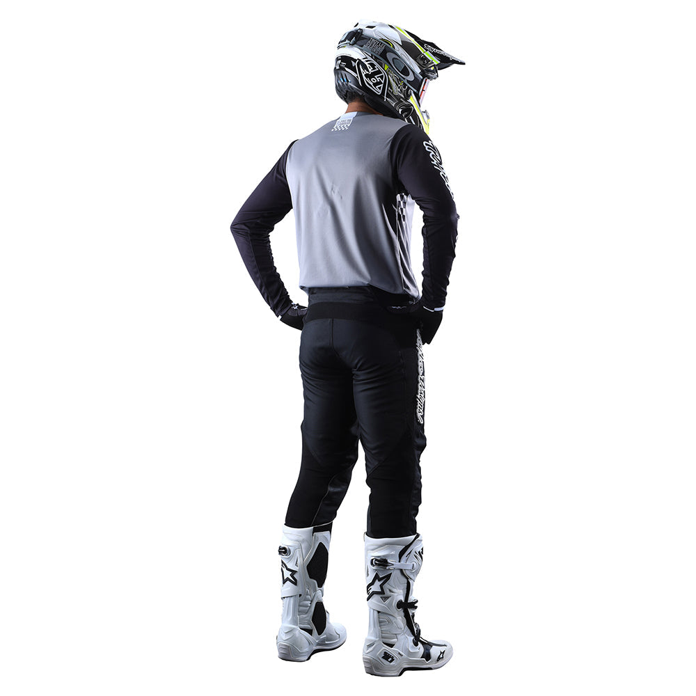 Pantalón Troy Lee Designs GP Mono Gris: Rendimiento de Motocross, Durabilidad y Comodidad Superior