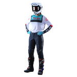 Maillot Troy Lee Designs GP Brazen Blanco Mujer: Rendimiento Superior Motocross Enduro