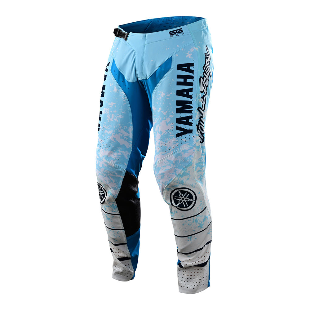 Pantalones Motocross Troy Lee Designs SE Pro Yamaha Cyan Ligeros Transpirables