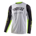 Maillot Motocross Troy Lee Designs GP Pro Boltz Transpirable Rendimiento Amarillo Fluorescente