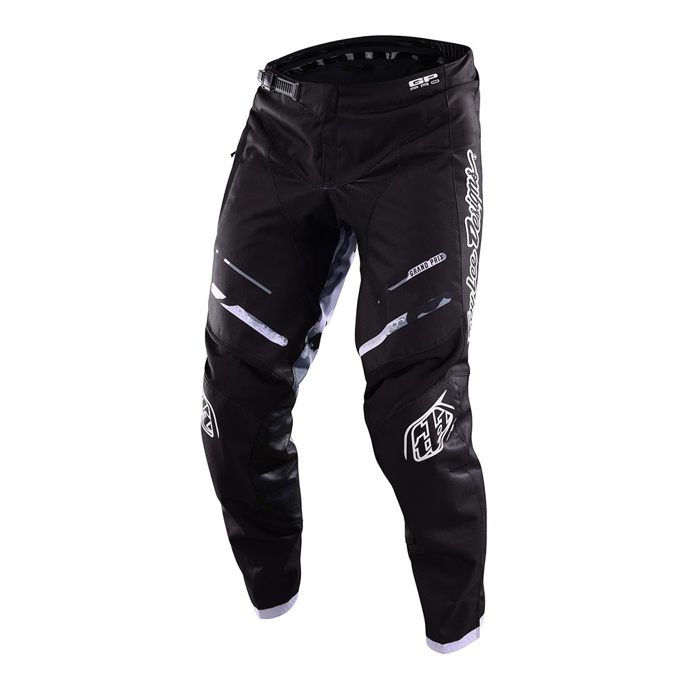 Pantalón Motocross GP Pro Troy Lee Designs Camuflaje Negro Blanco Rendimiento Duradero