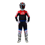Maillot Troy Lee Designs GP Pro Air Apex Rojo/Negro: Ventilado, Transpirable, Motocross Enduro