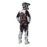 Maillot Troy Lee Designs GP Pro Blends Camo Negro Verde Rendimiento Motocross
