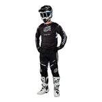 Pantalón Motocross GP Pro Troy Lee Designs Camuflaje Negro Blanco Rendimiento Duradero