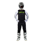 Maillot Motocross Troy Lee Designs GP Pro Boltz Negro/Blanco | Rendimiento Avanzado